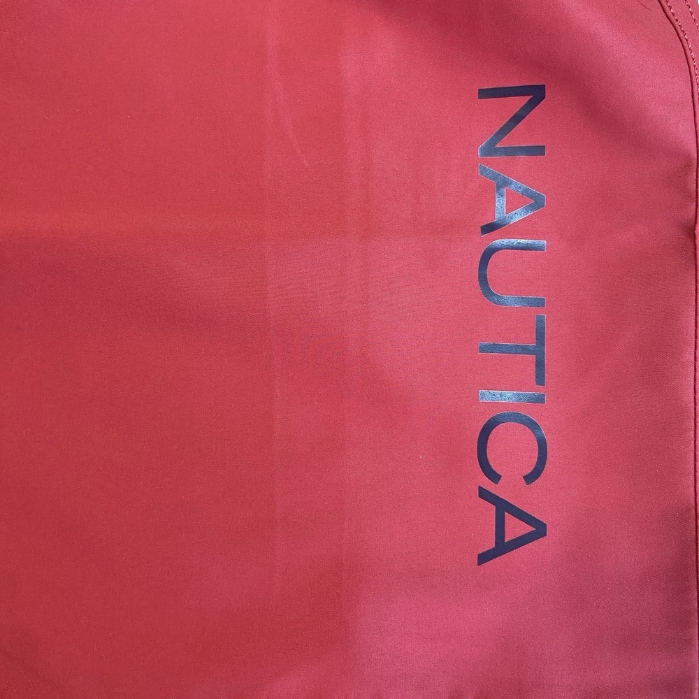 Nautica Swim Trunk Shorts Mens Size XL Red Classic Fit Moisture Wicking 7.5 New‎ - Picture 6 of 8